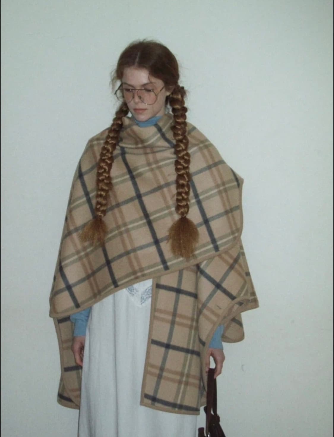 스무드무드 말리 울 캐시미어 케이프 숄 상품이미지1