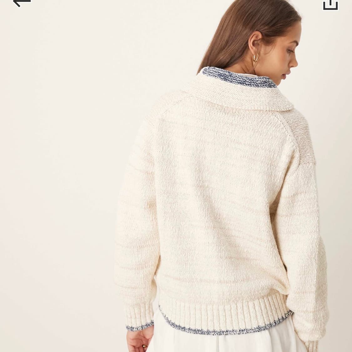 폴로 니트 집업 자켓 가디건 상품이미지2