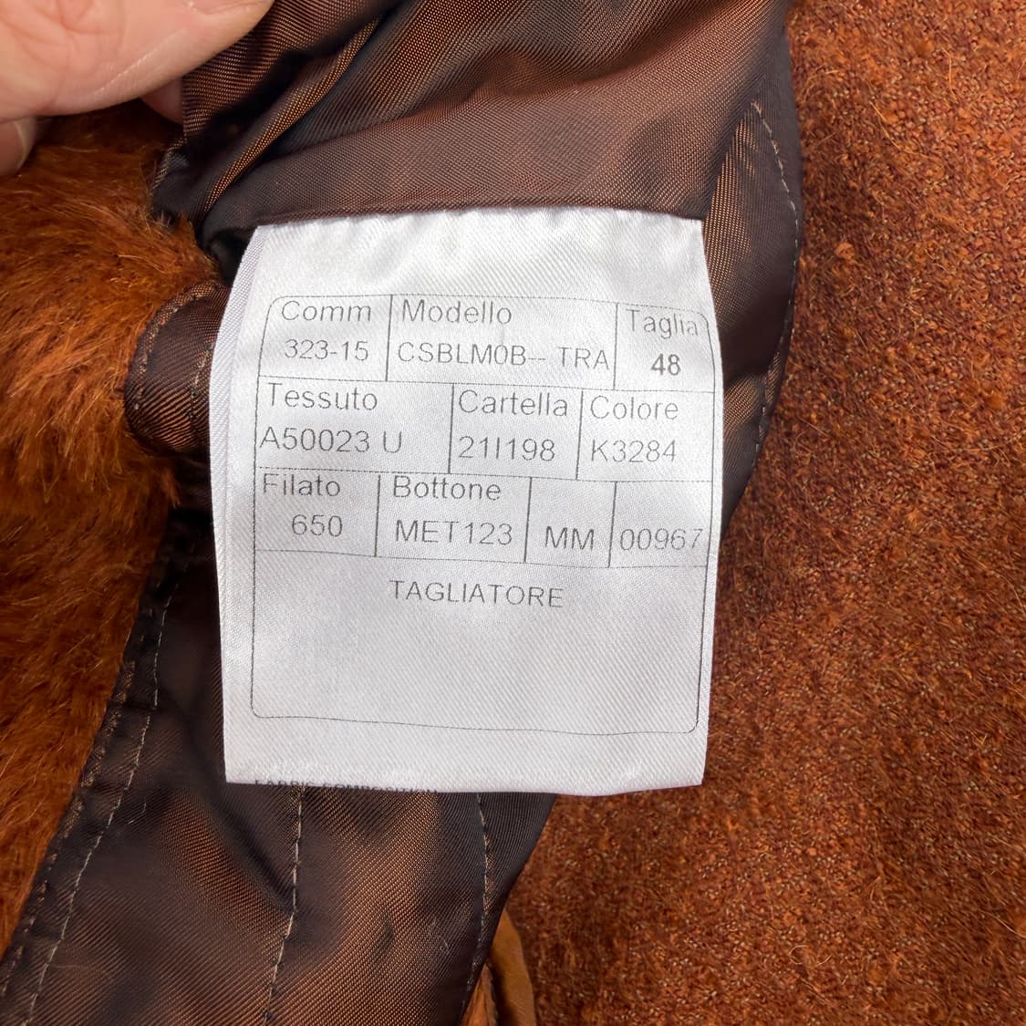 Tagliatore 딸리아또레 알파카 울 코트 상품이미지4