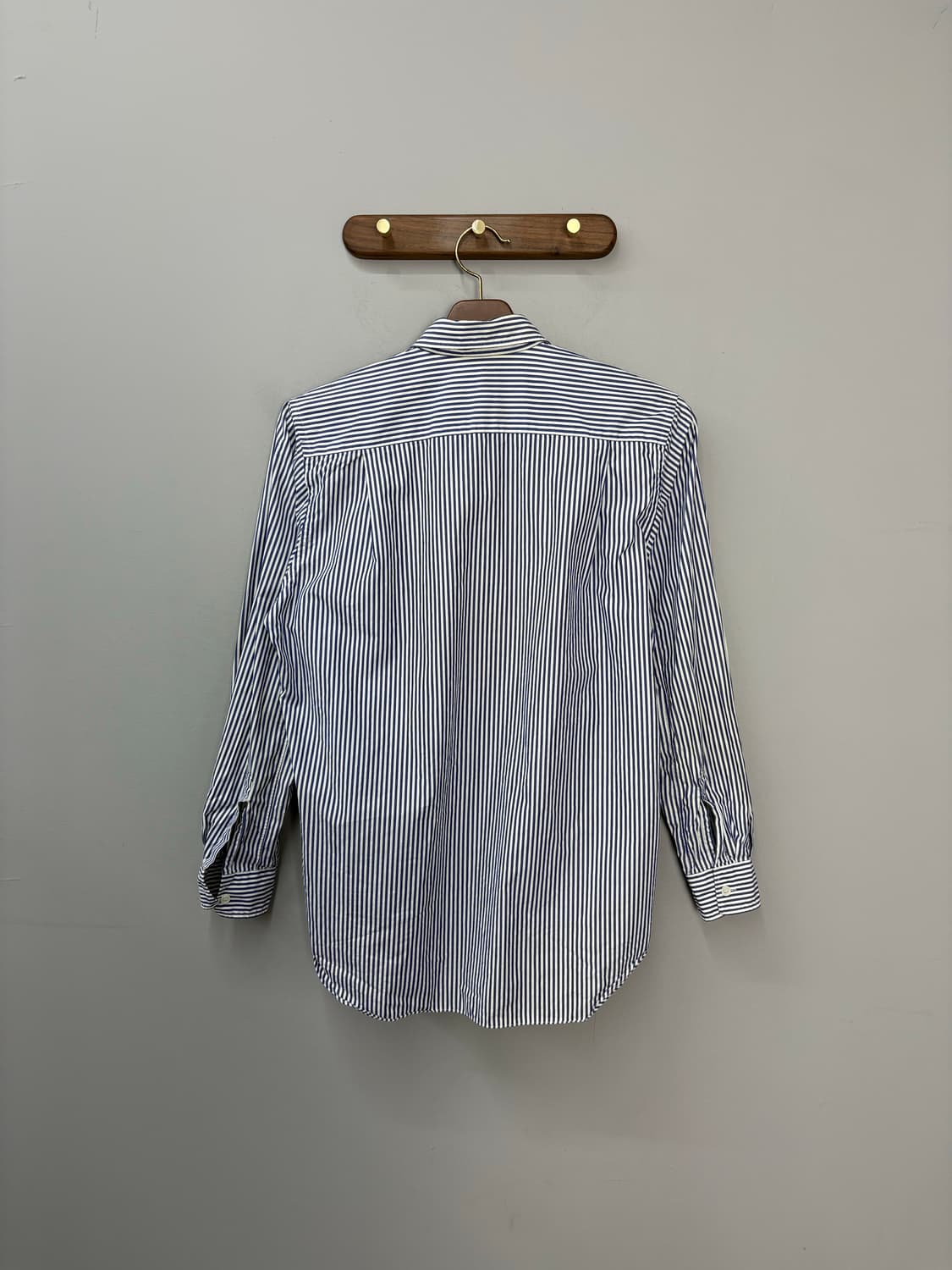 꼼데가르송 스트라이프 블랙하트 와펜 셔츠 A2900 상품이미지4