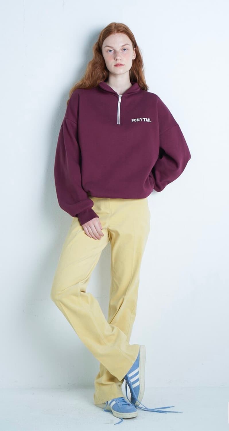 포니테일 제너 코듀로이팬츠 마가린옐로우 M 상품이미지4