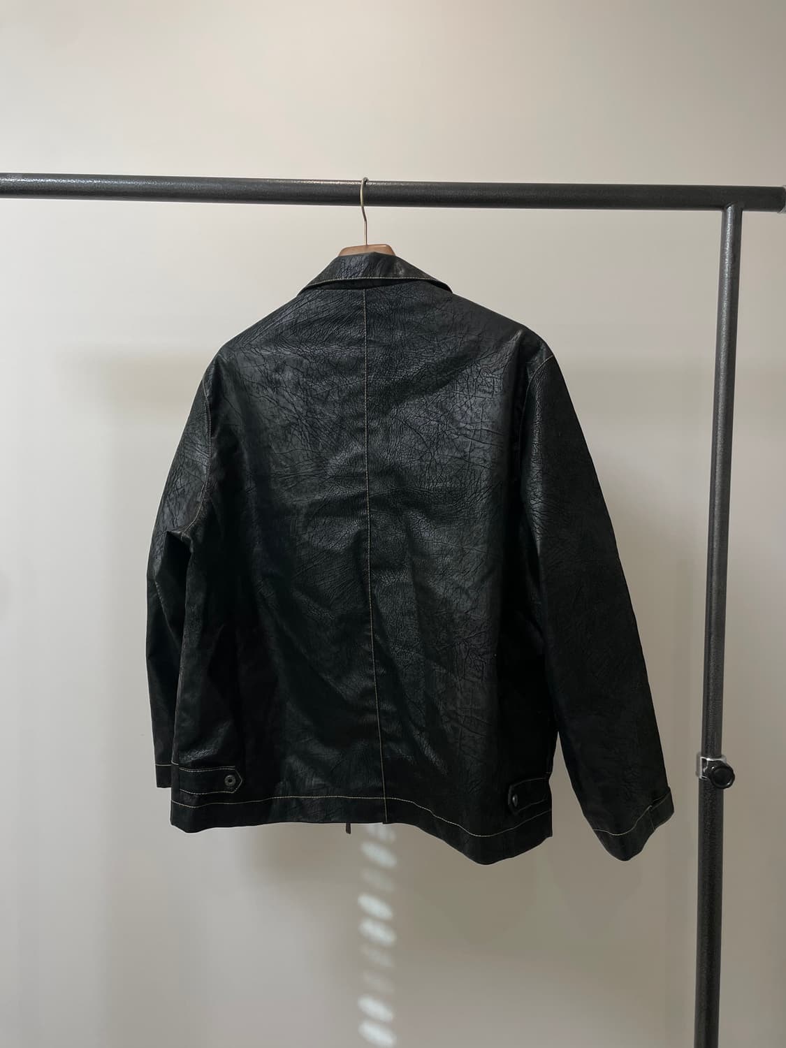 (XL) DKNY composite peel 크랙 자켓 상품이미지4