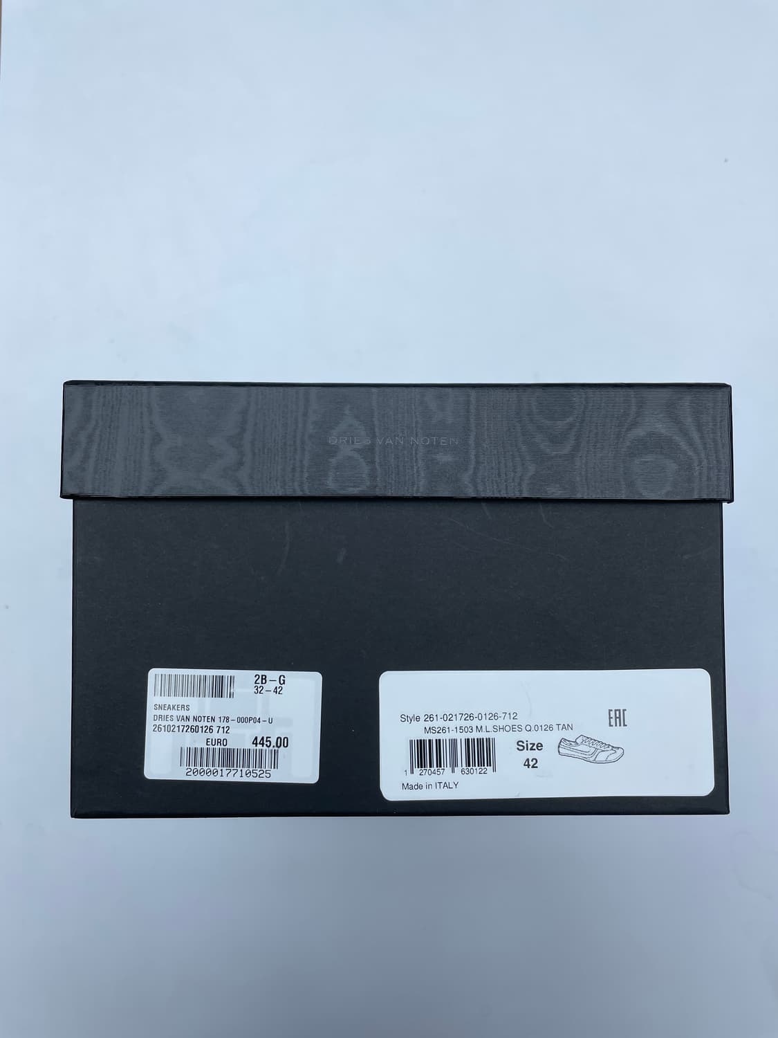 드리스빈노튼 스웨이드 스니커즈 42 상품이미지9