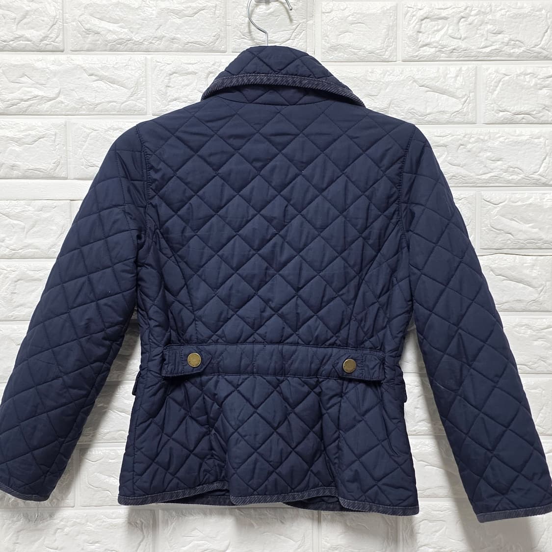택포_ 폴로랄프로렌 키즈 퀼팅 자켓 네이비 S(7) 상품이미지4