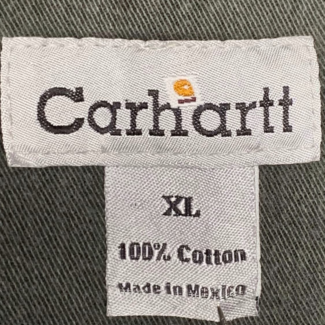 [XL] 칼하트 헤비코튼 워크셔츠 차콜 그레이 상품이미지4