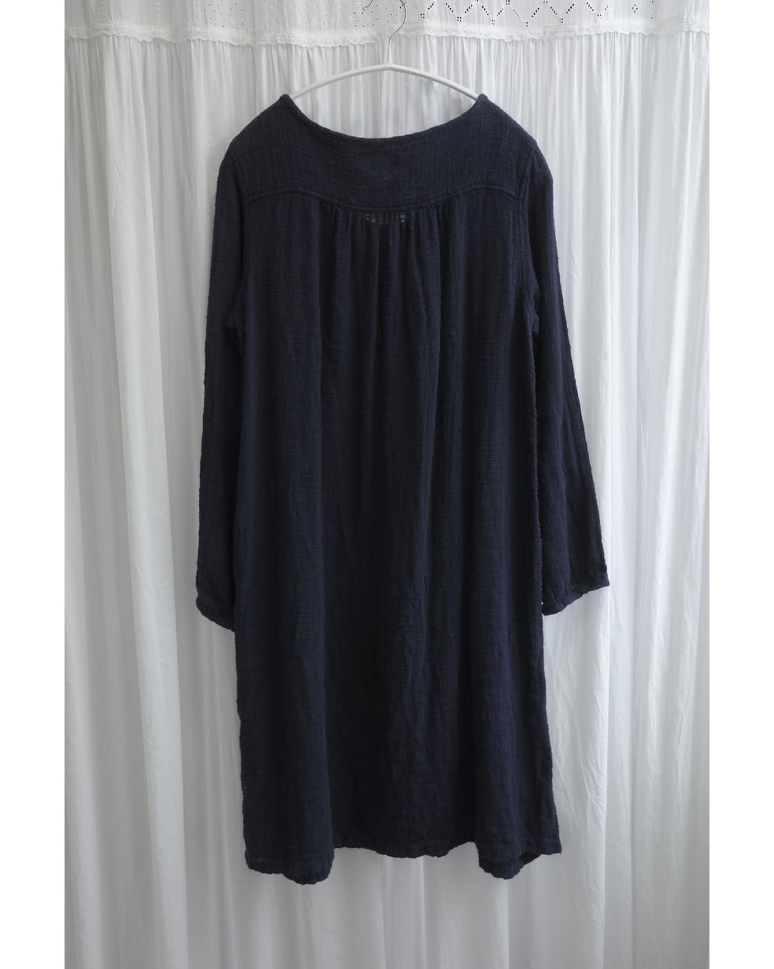 Navy cotton dress 상품이미지2