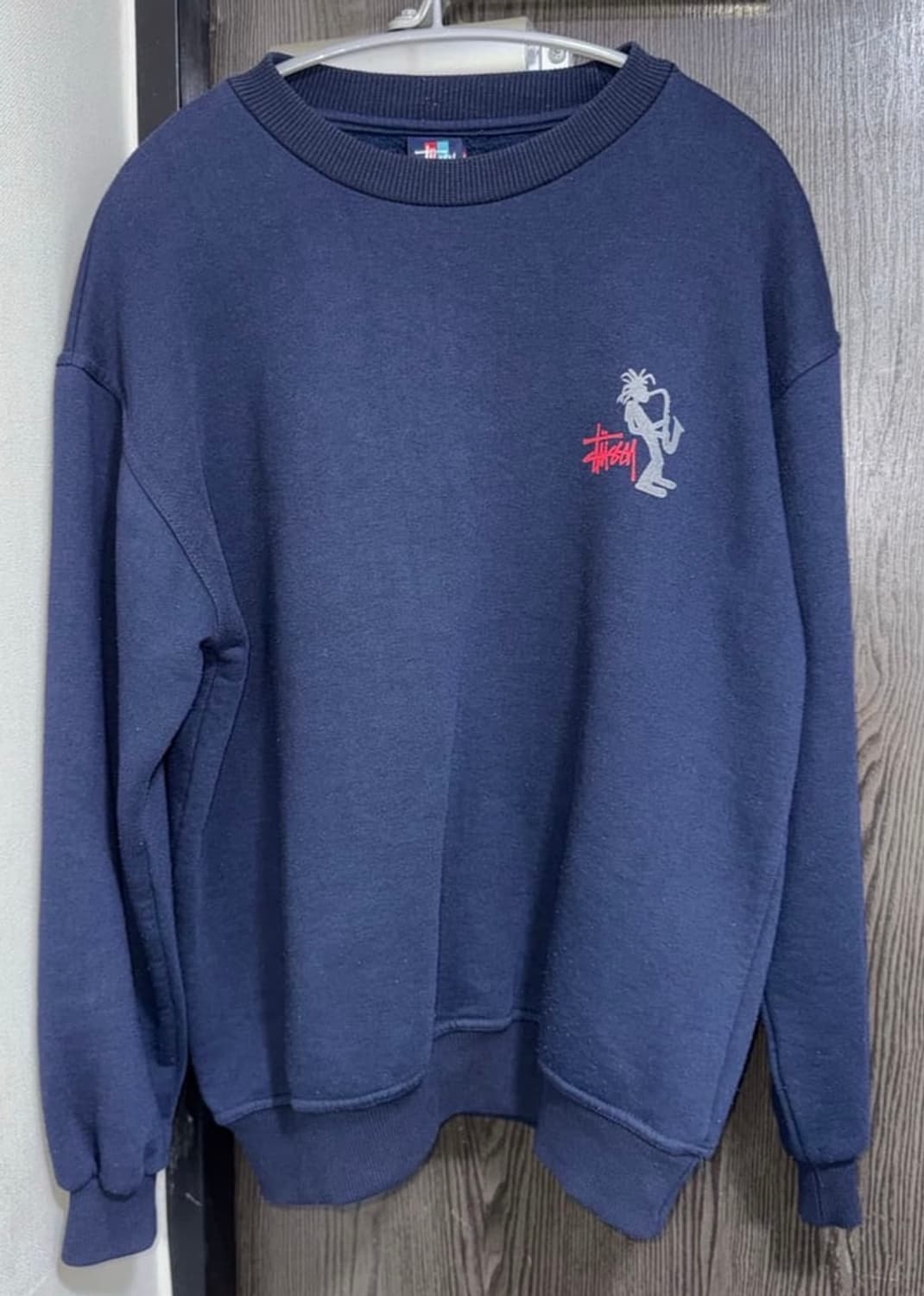 올드 스투시 90s 재즈맨 스웻 라지 상품이미지2