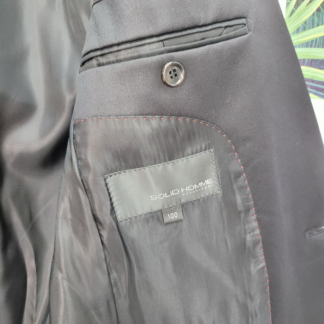 솔리드옴므 우영미 정장 자켓 모100% 100사이즈 상품이미지8