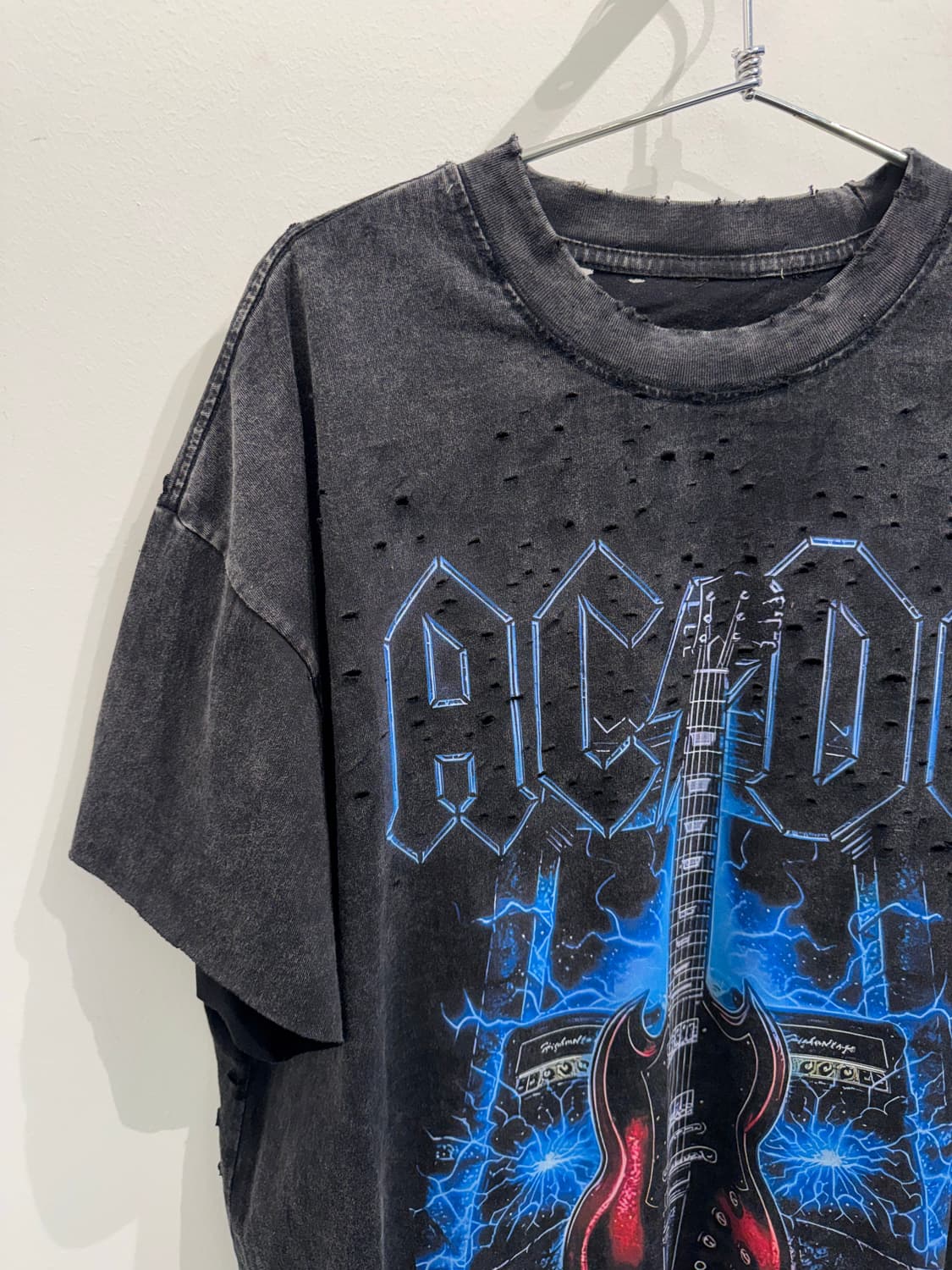 빈티지 ACDC 반팔 러닝 상품이미지2
