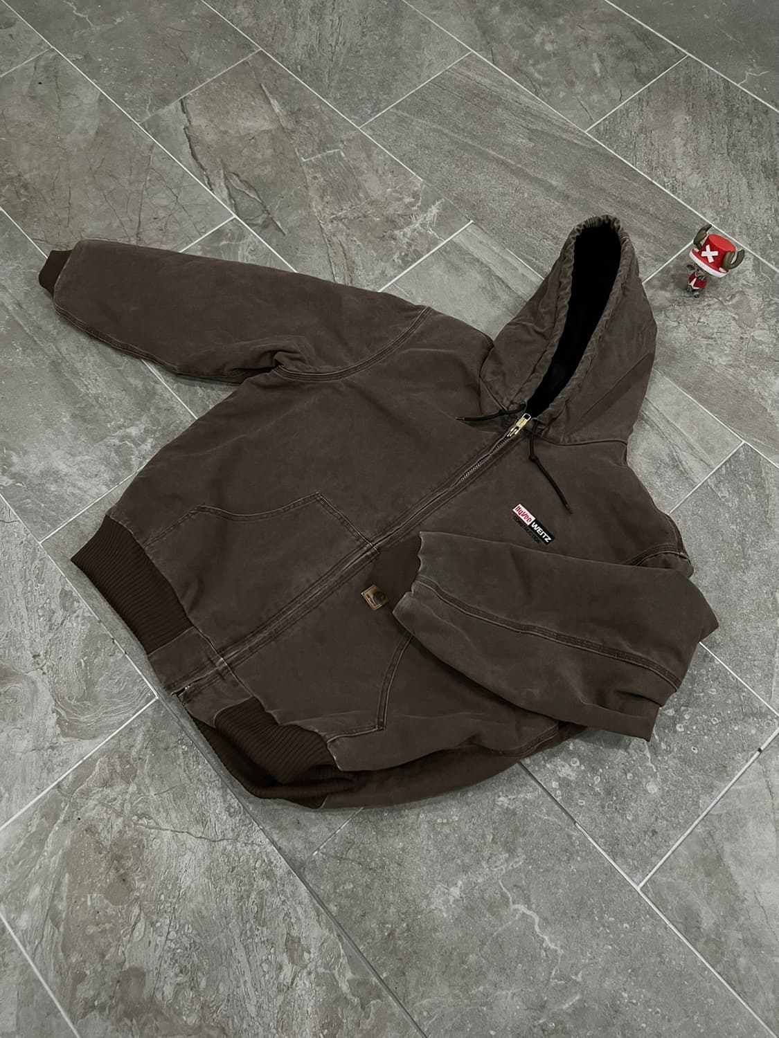 (XL)칼하트 덕 액티브 후드자켓 J130 CHT 체스트넛 상품이미지8