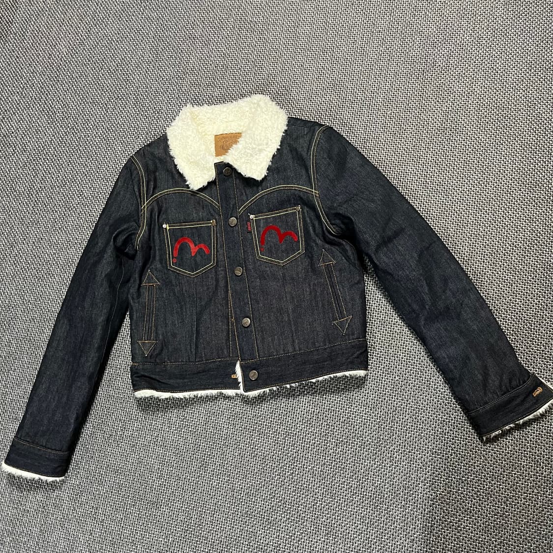 에비수 양털 자켓 새상품 상품이미지1