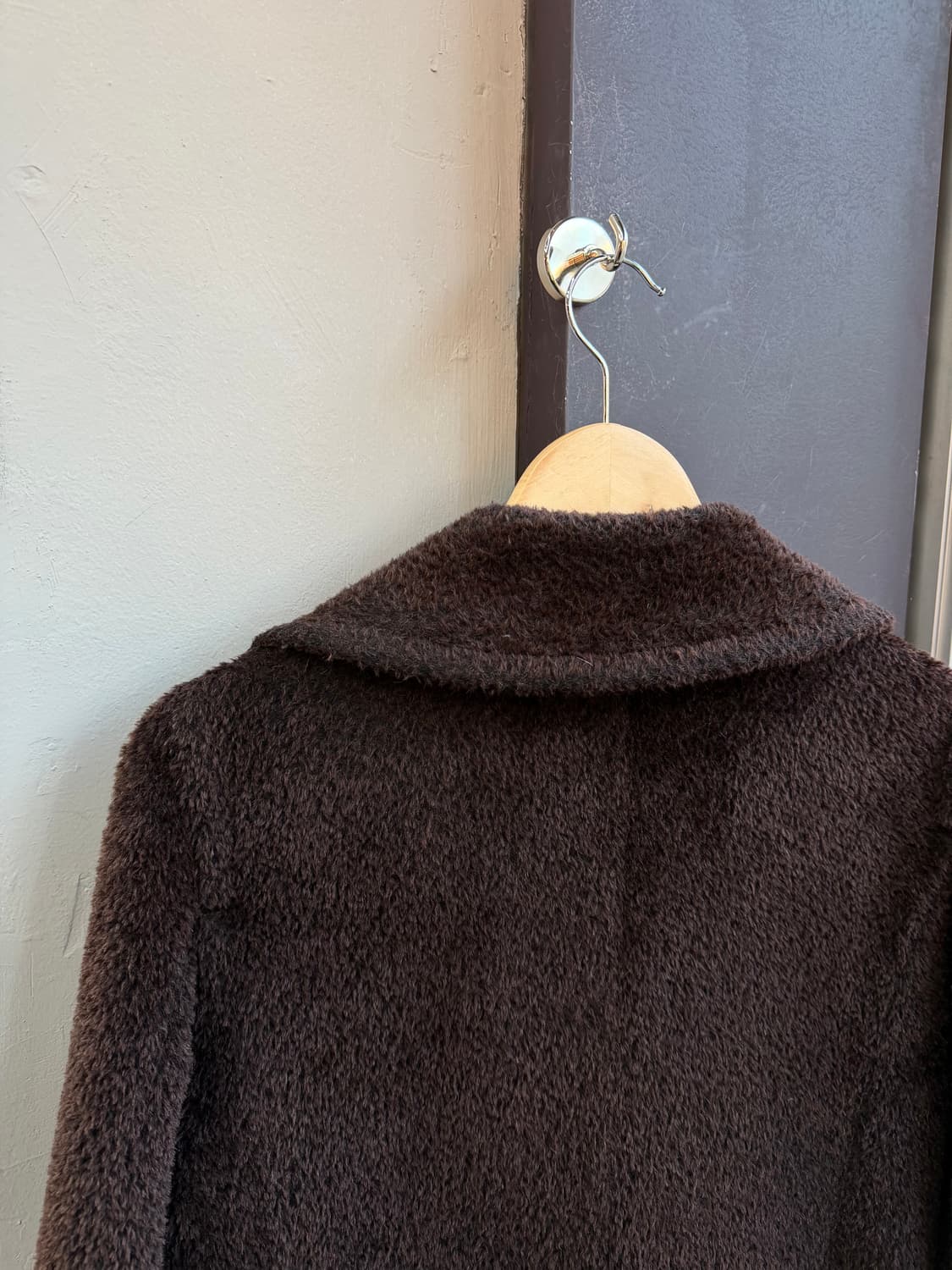 IT44/ 막스마라 알파카 블렌딩 더블 코트 상품이미지8