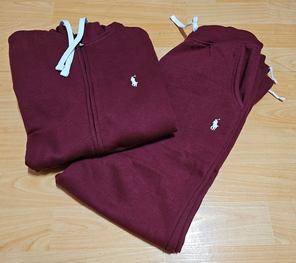 폴로 기모 트레이닝 셋업 상품이미지1