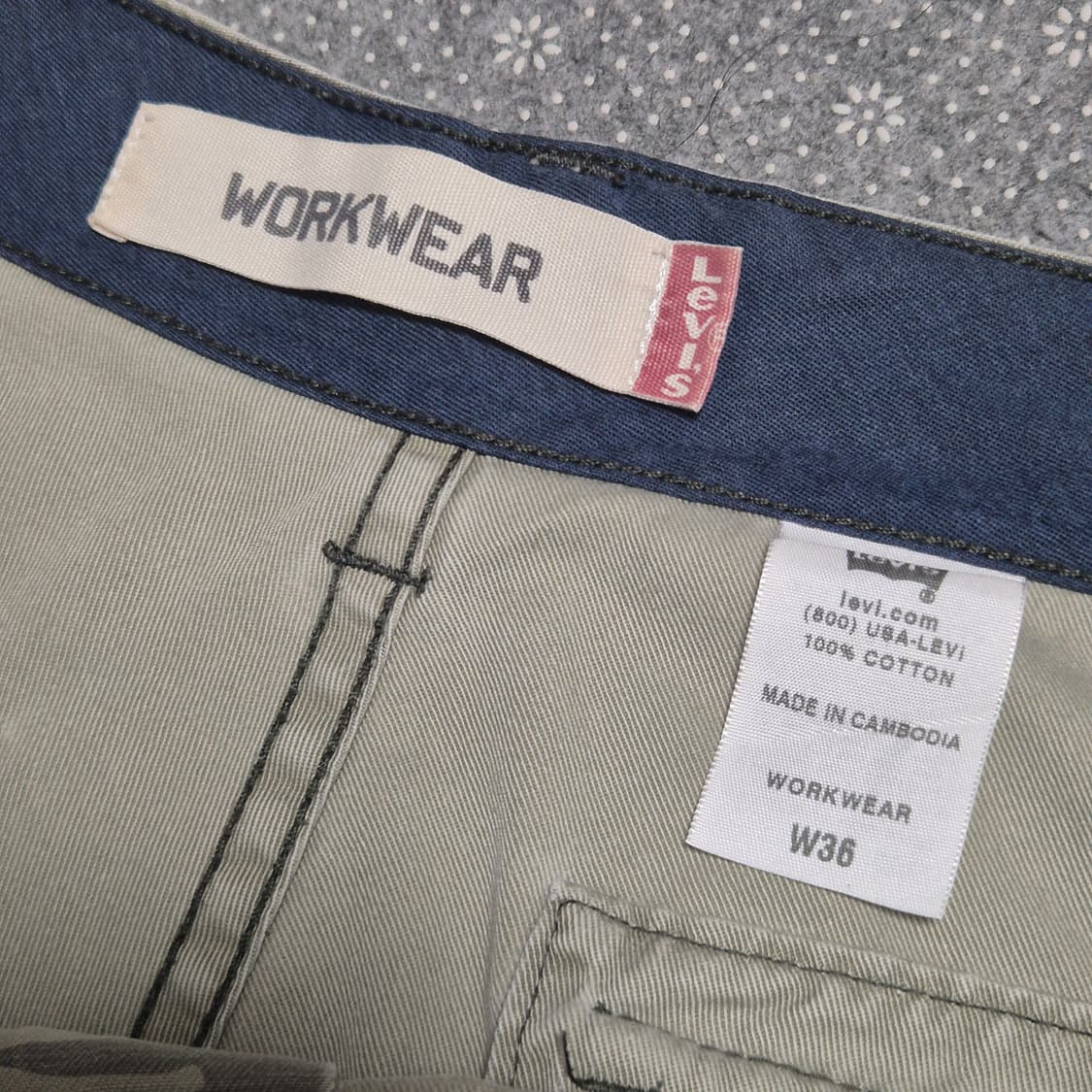 [36]리바이스 밀리터리 워크팬츠  -542 상품이미지3