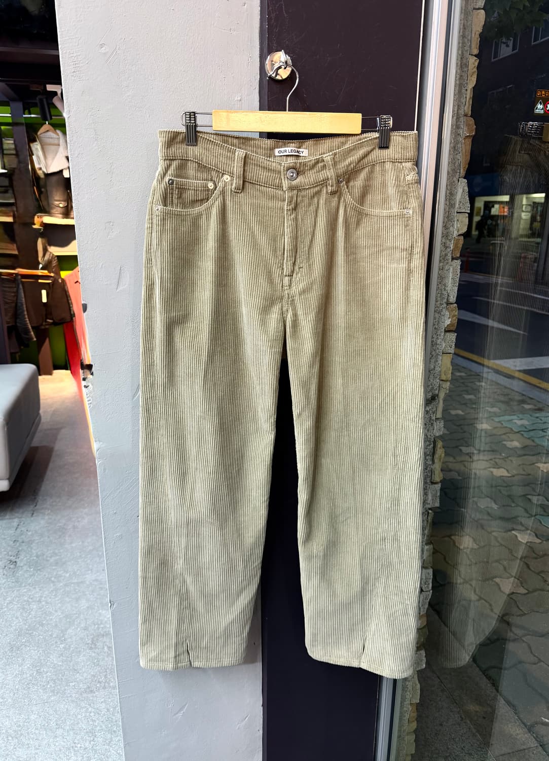 30~32/ 아워레가시 사보컷 코듀로이 팬츠 상품이미지4