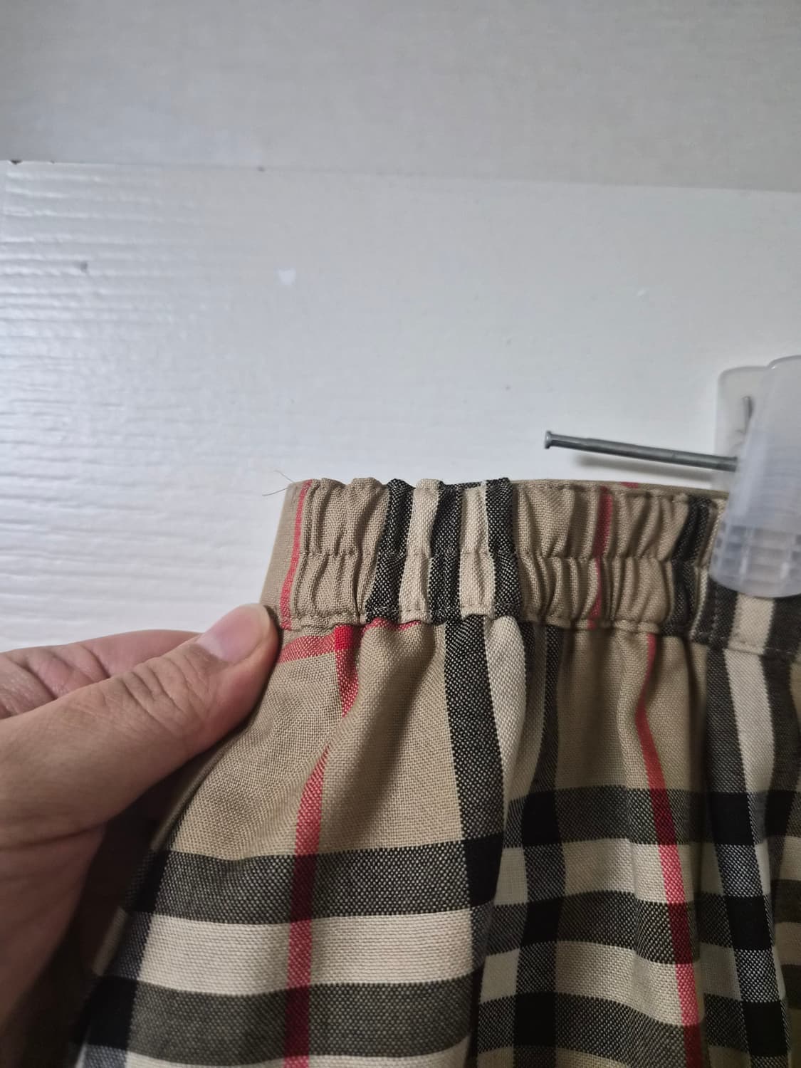 (77)정품 버버리 와이드 치마바지 상품이미지7