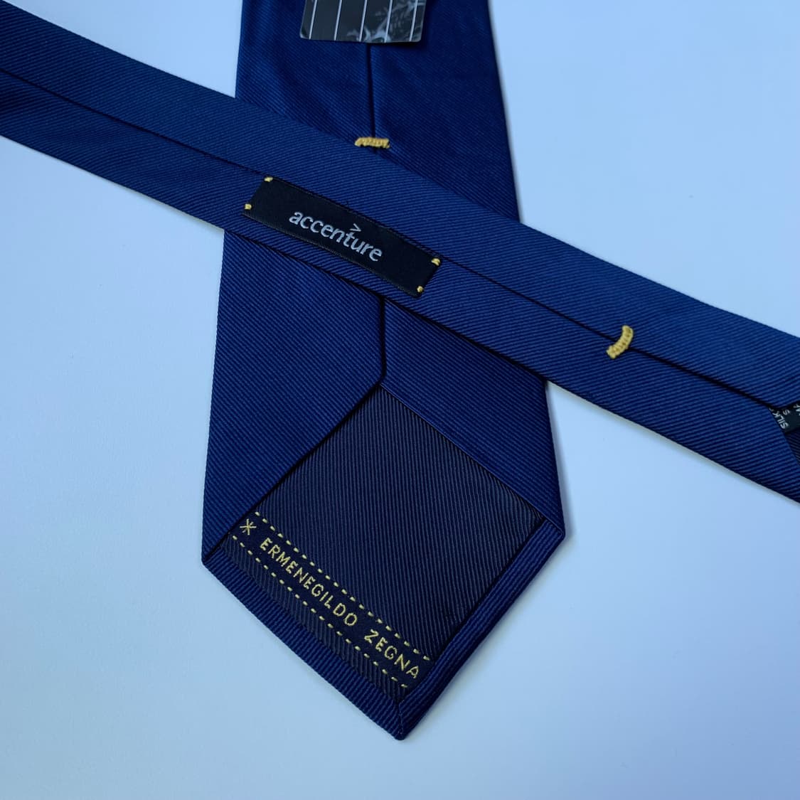 (미사용품) 에르메네질도 제냐 택 달린 미품 명품 이태리넥타이 100실크 상품이미지7