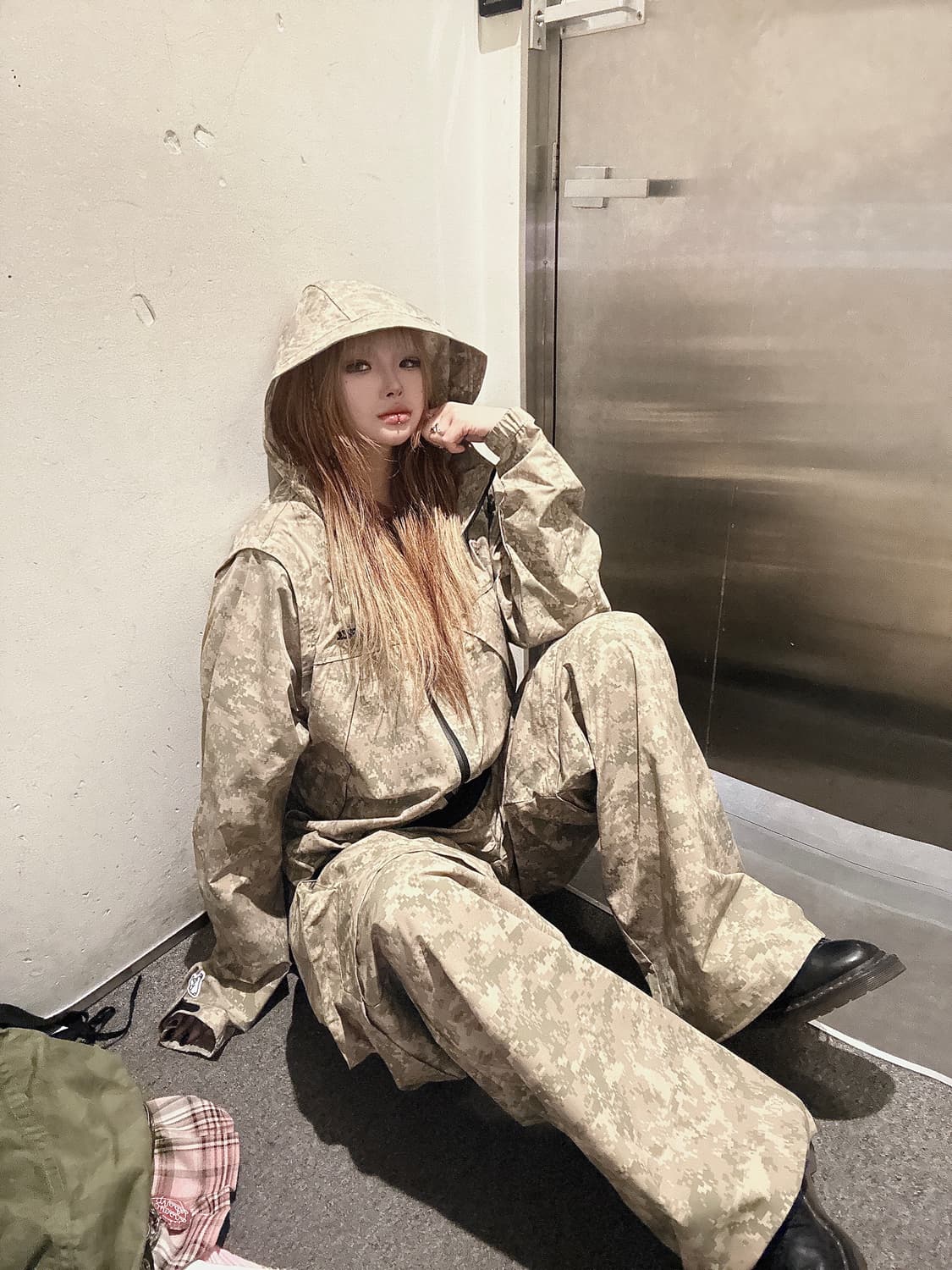 #FR2 밀리터리바람막이 M사이즈 새상품 상품이미지1