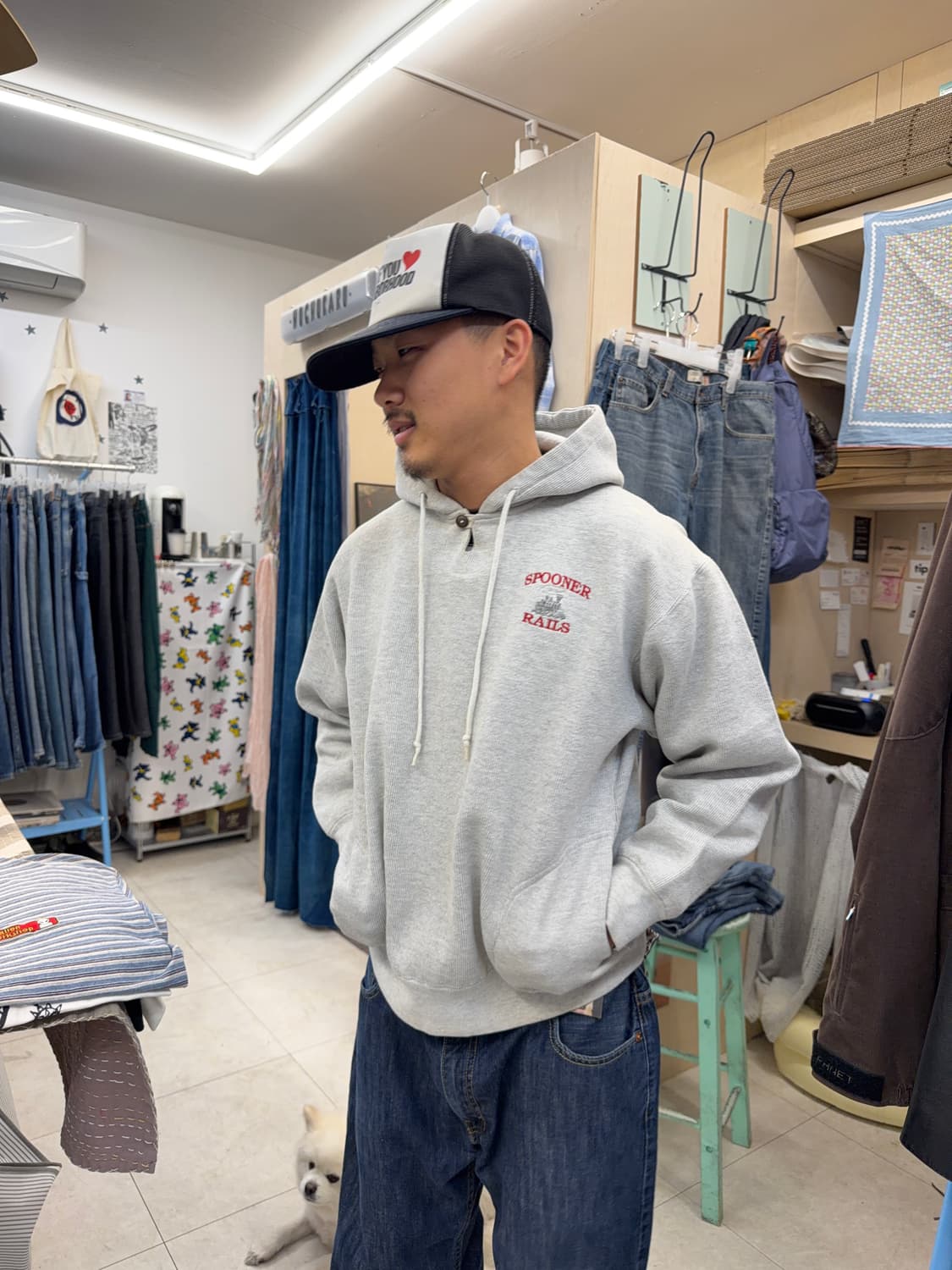 American vintage hoodie  상품이미지5