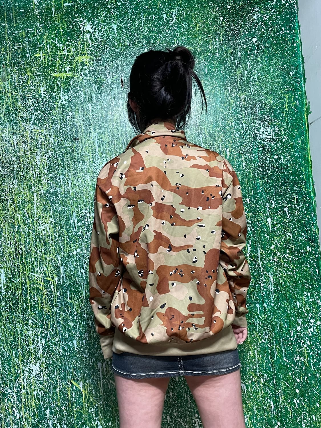 아디다스 파이어버드 카모 밀리터리 져지 M. 상품이미지4