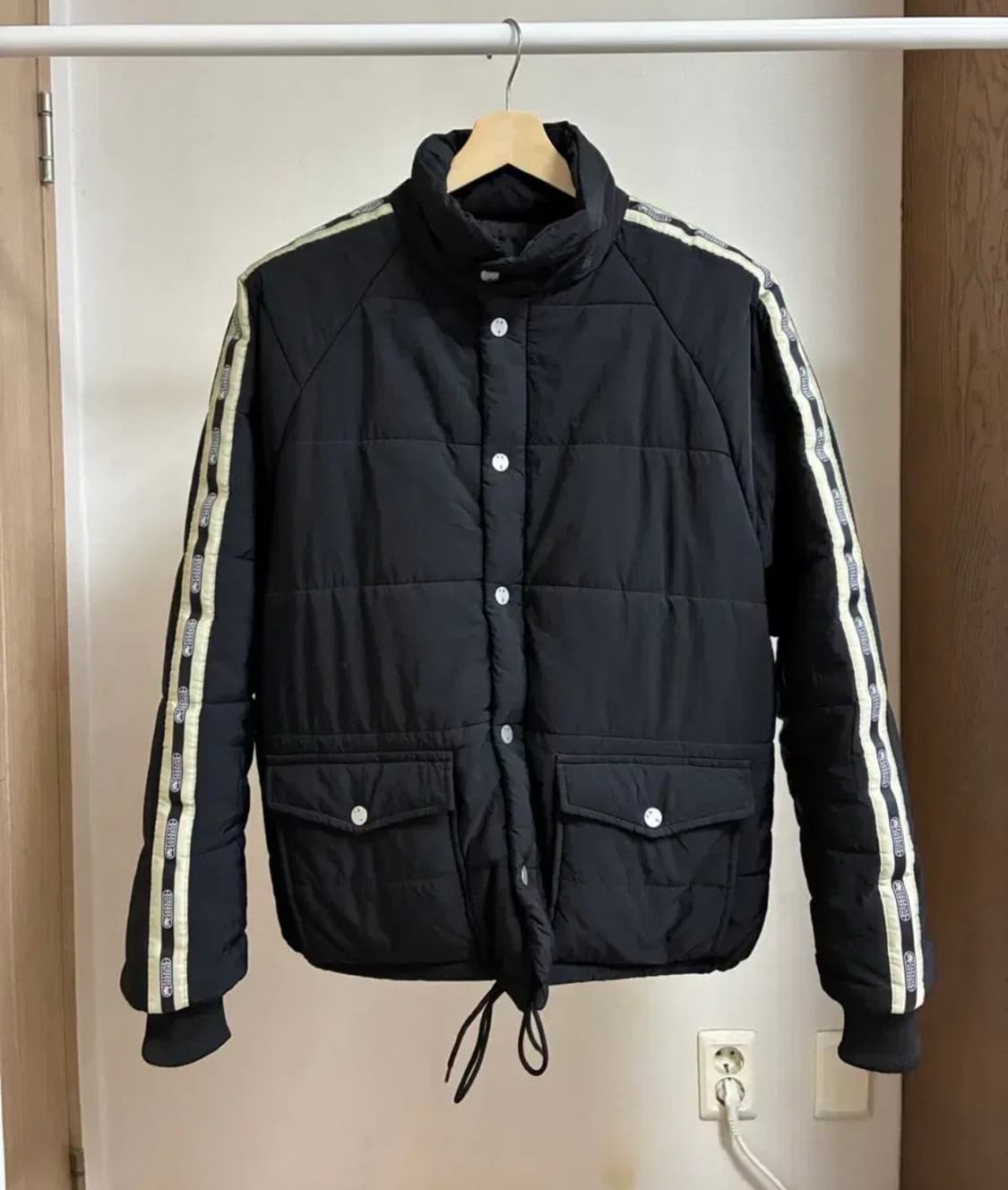 [M]퍼킹어썸 딜레이싱 푸퍼자켓 블랙 상품이미지1