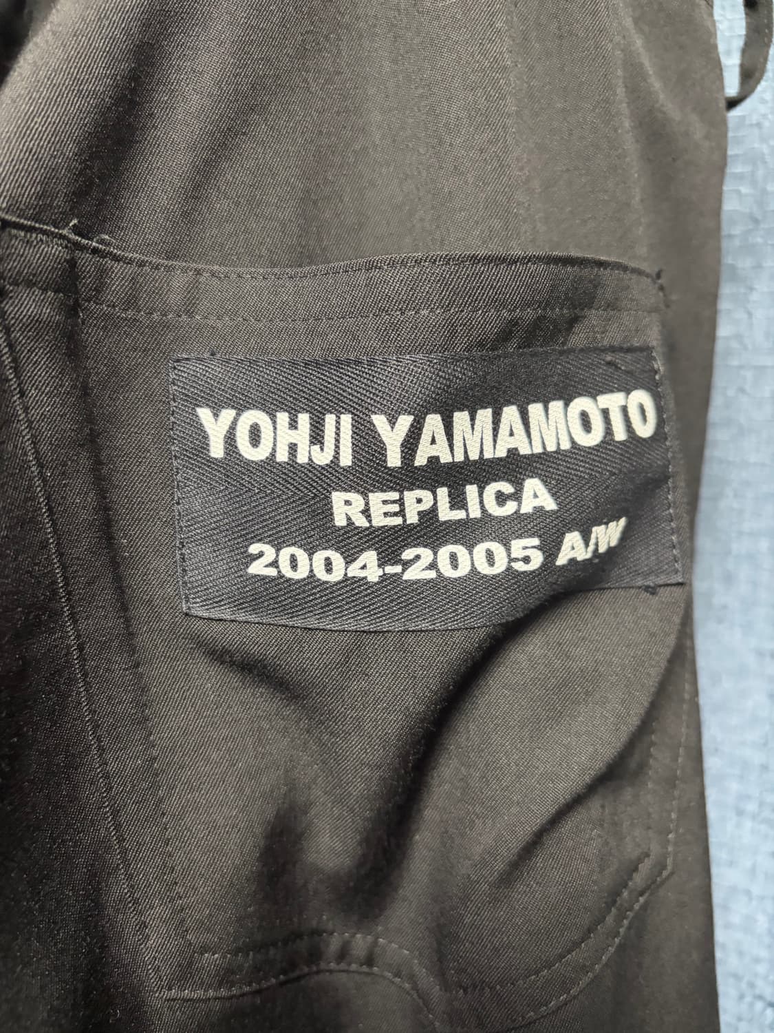 요지 야마모토 뿌르옴므 조거변형슬랙스 상품이미지3