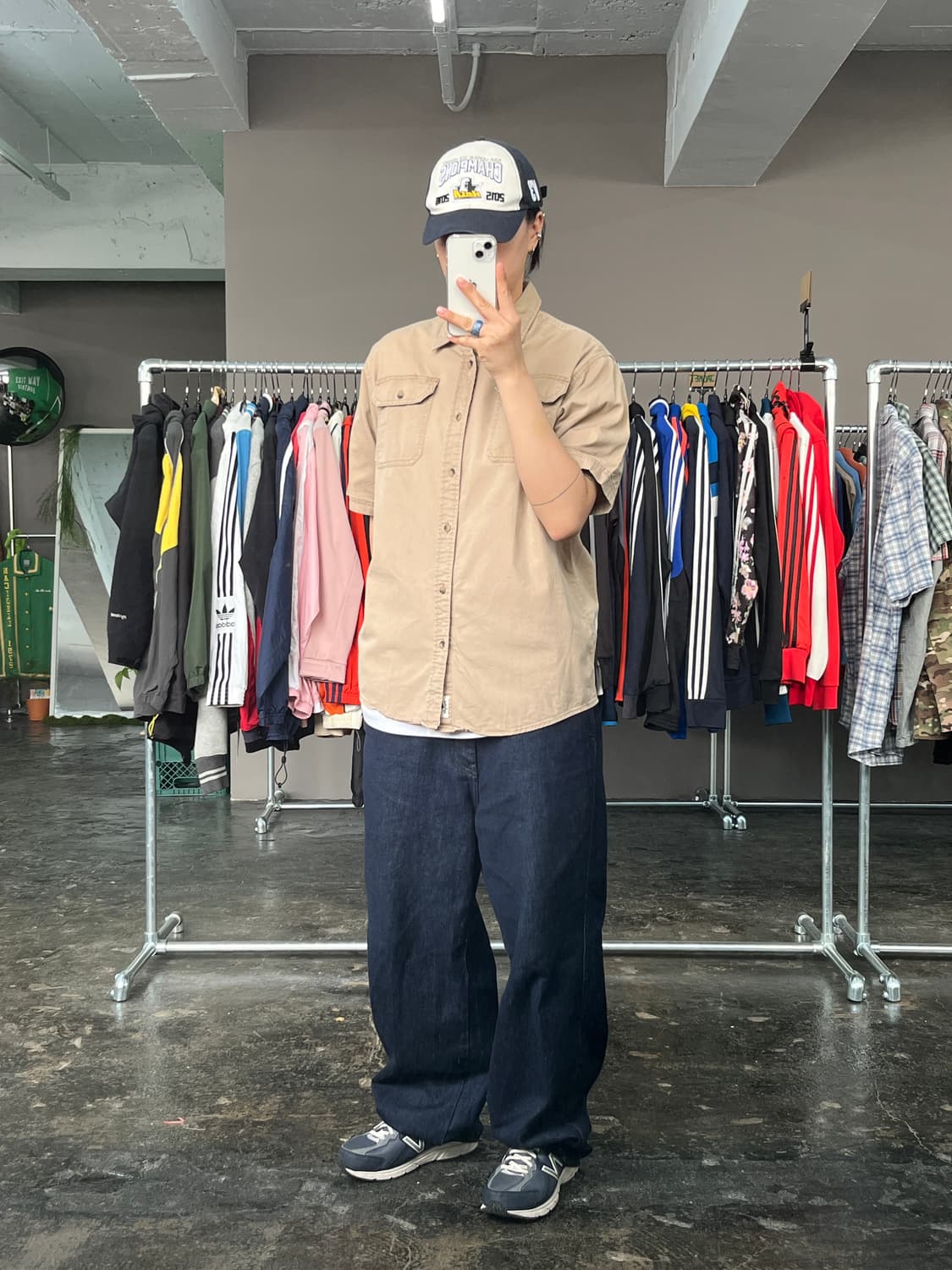 랭글러 코튼 워크 반팔 셔츠  상품이미지4