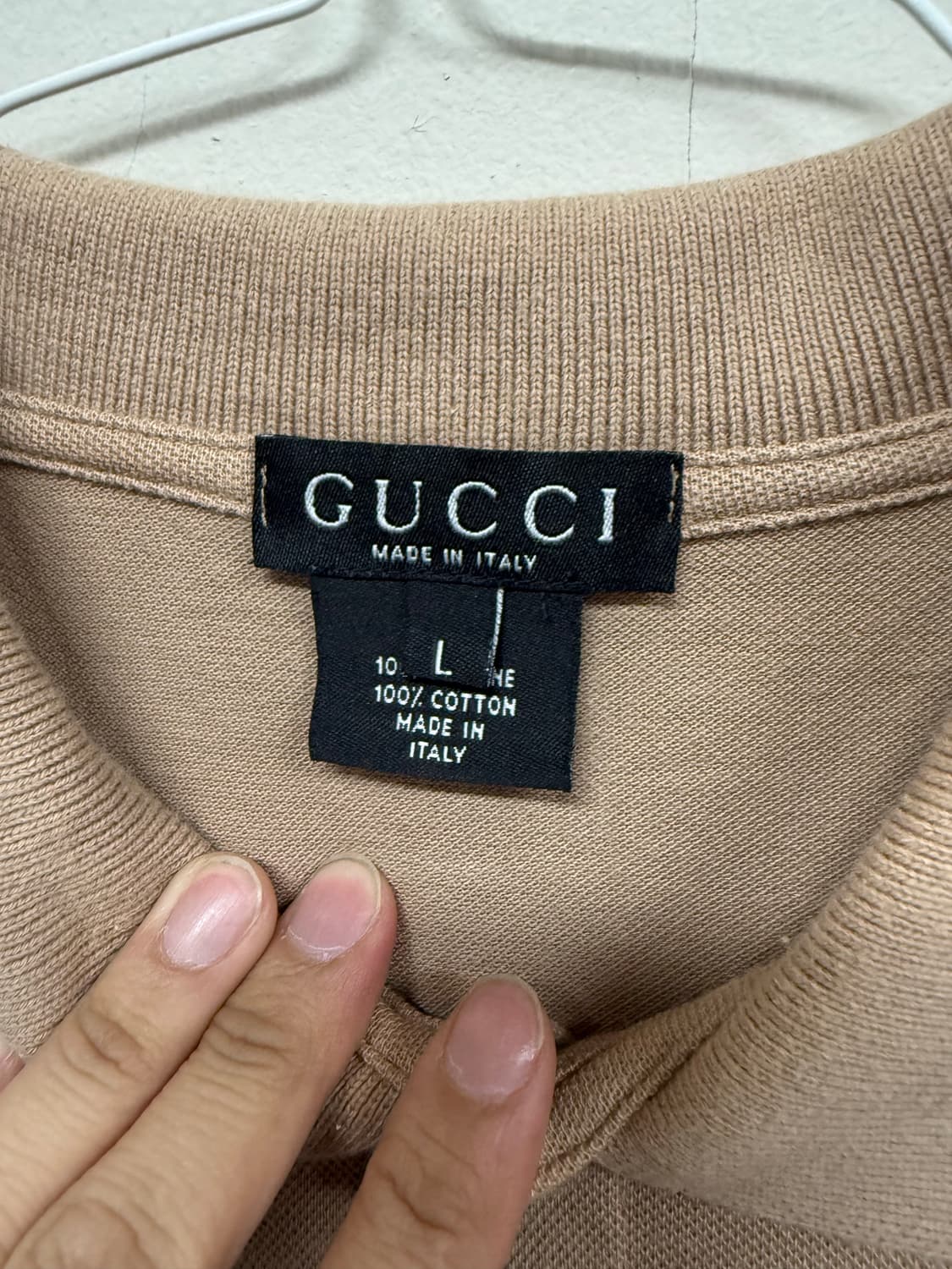 구찌 90s 카라넥 티셔츠  상품이미지3