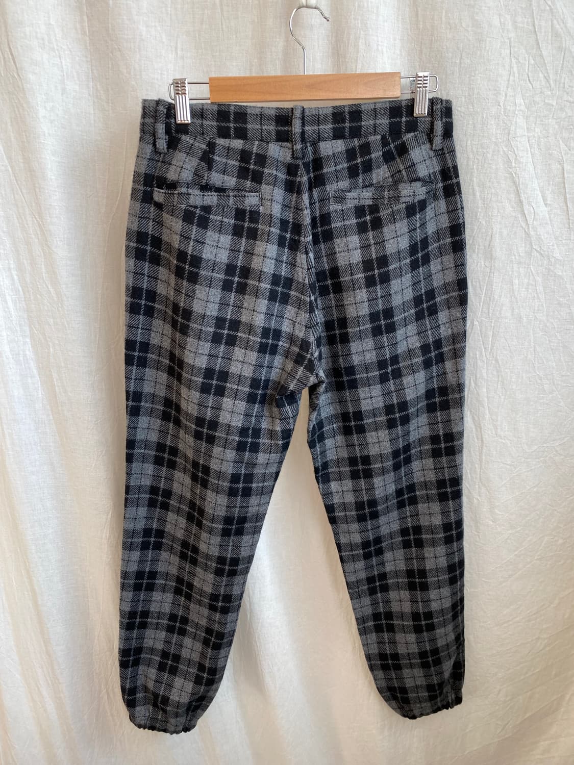 SIMPLICITE 울혼방 체크 팬츠(28) 상품이미지2