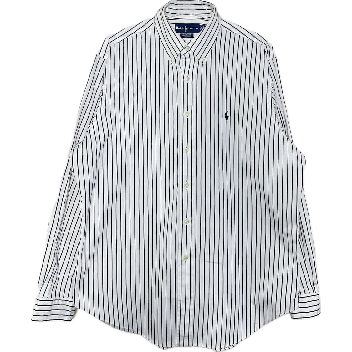[XL] 폴로 랄프로렌 코튼 스트라이프 셔츠 클래식핏 상품이미지1