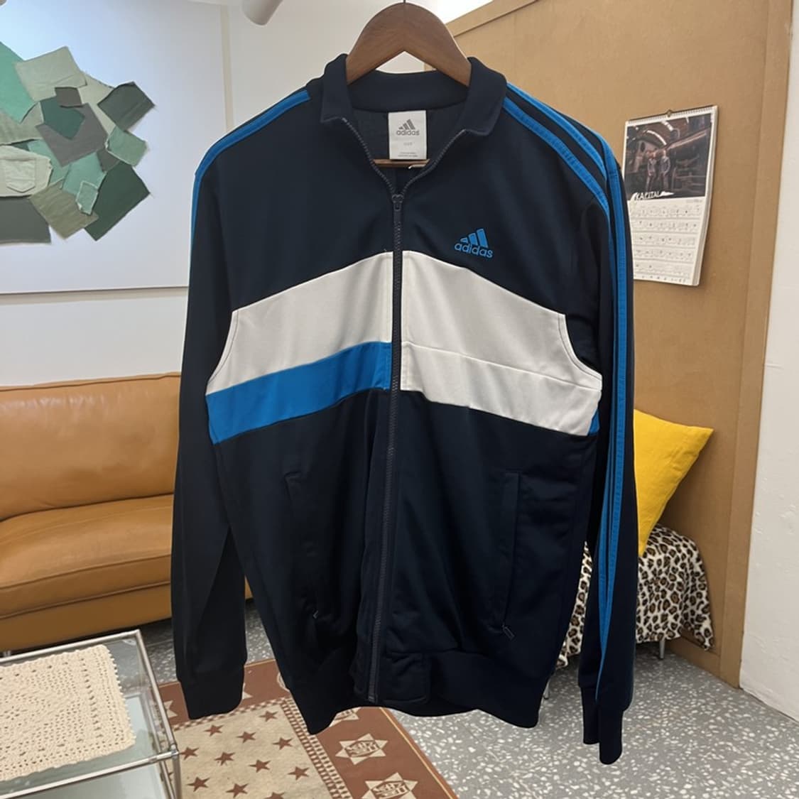 아디다스 레트로 희귀 컬러블록 져지 집업 95 C10428 상품이미지3