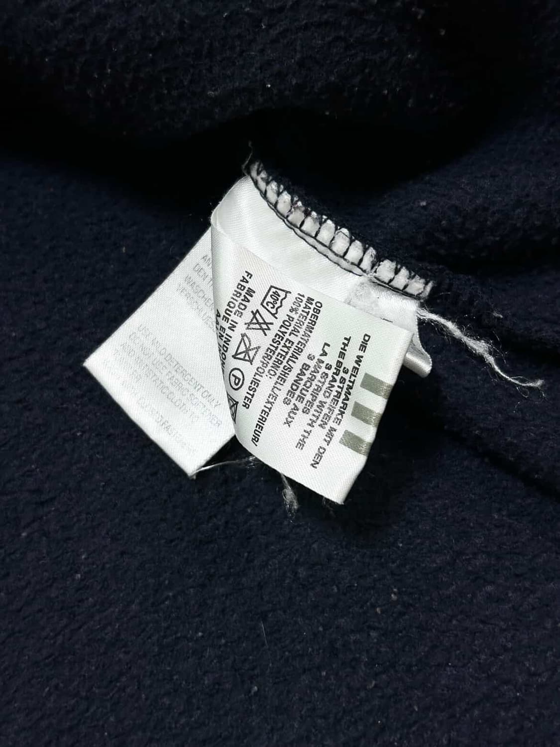 아디다스 자수로고 삼선 후리스 상품이미지8