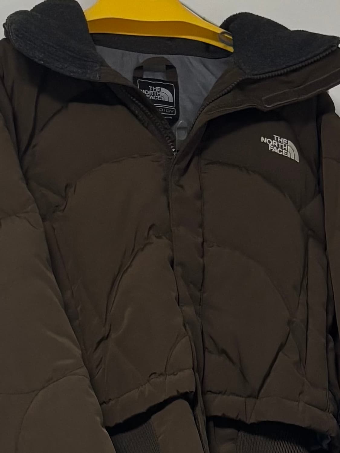 노스페이스 브라운 숏패딩 🤎 상품이미지4