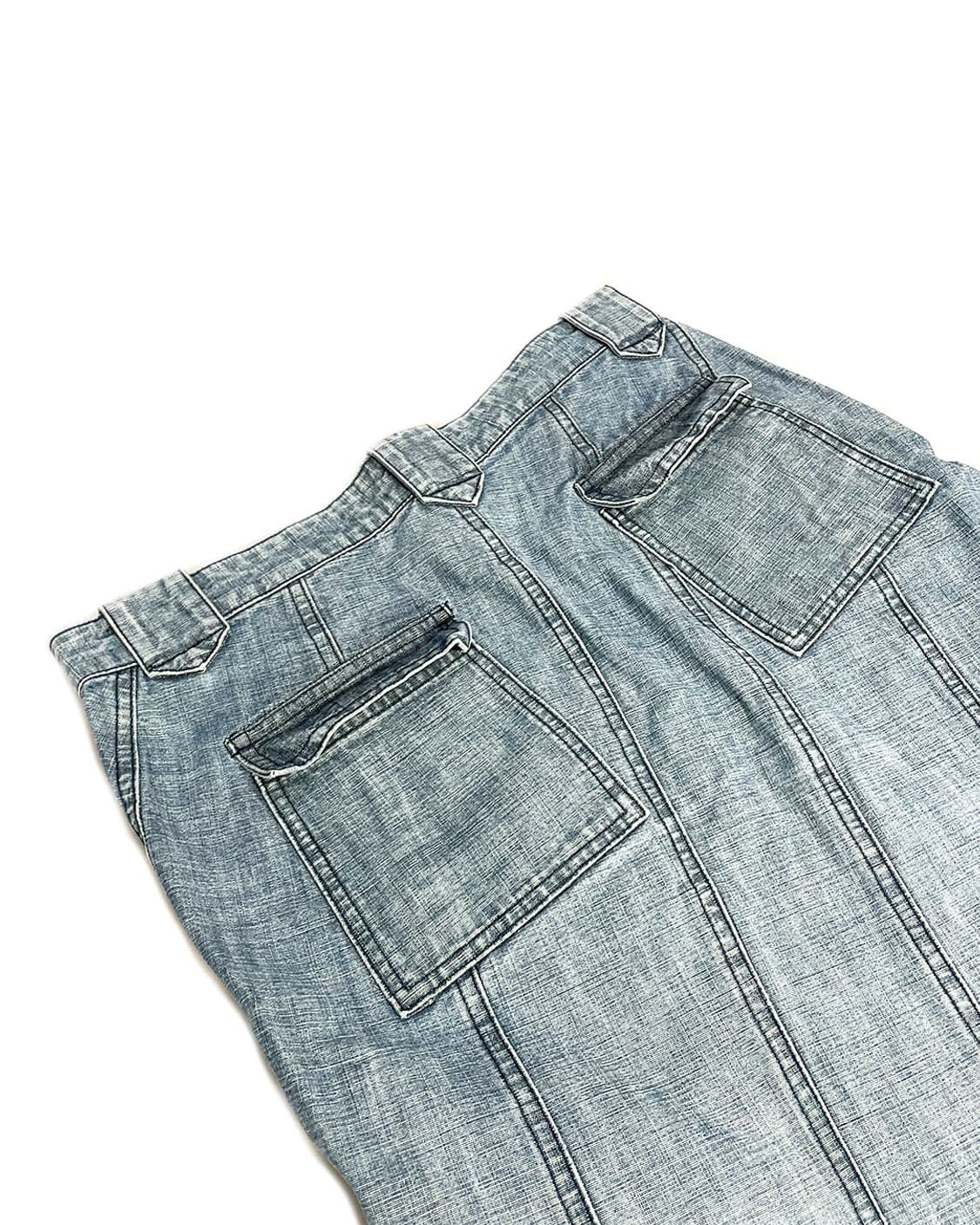 gomme 데님 롱 스커트  상품이미지4