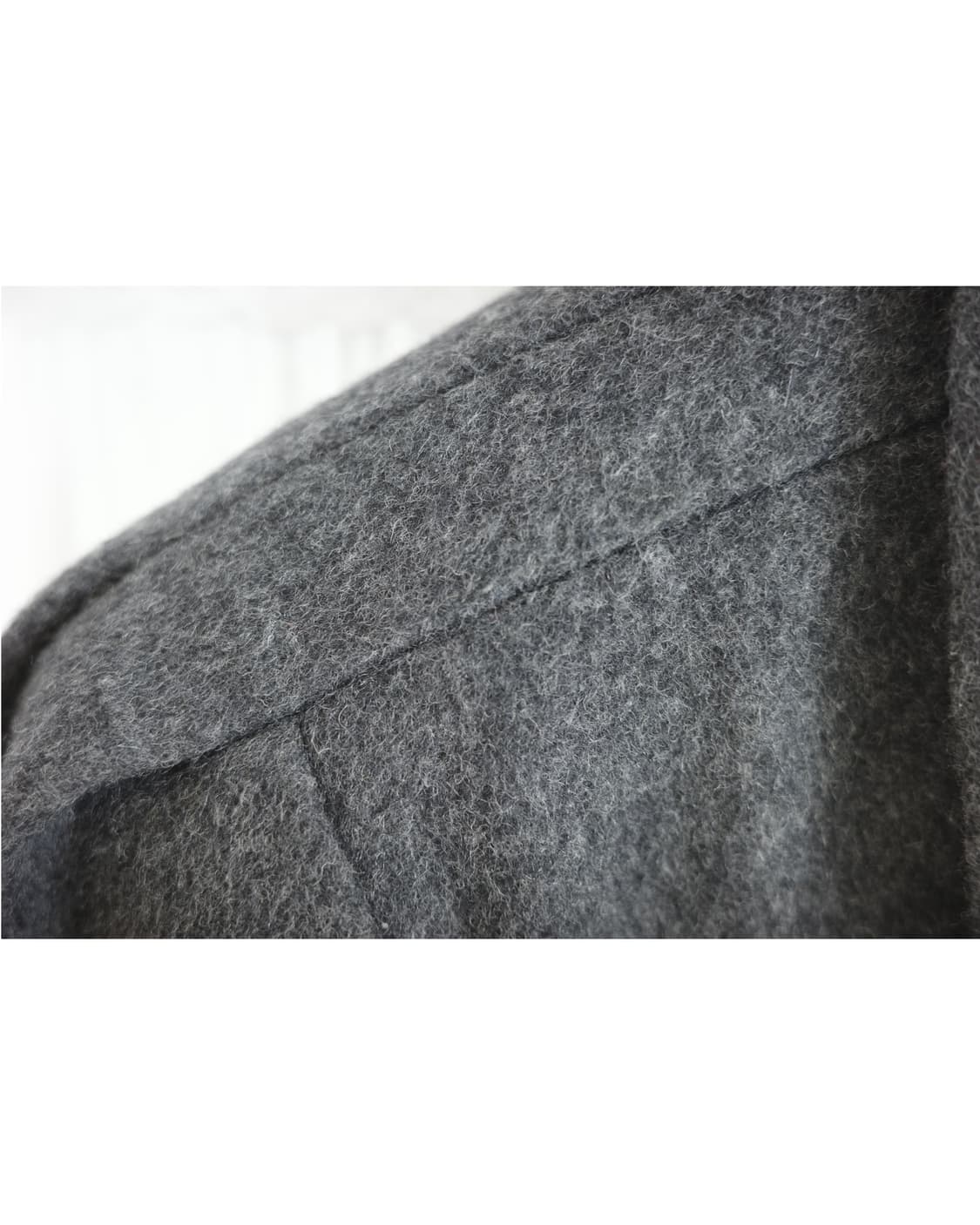 Grey two button coat 상품이미지3