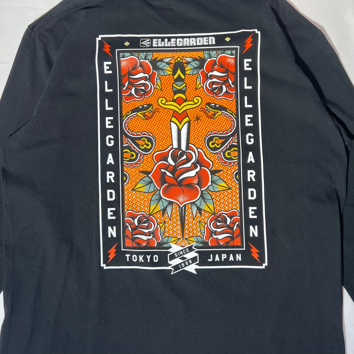 [2XL]엘르가든 락밴드 블랙 롱슬리브 상품이미지8