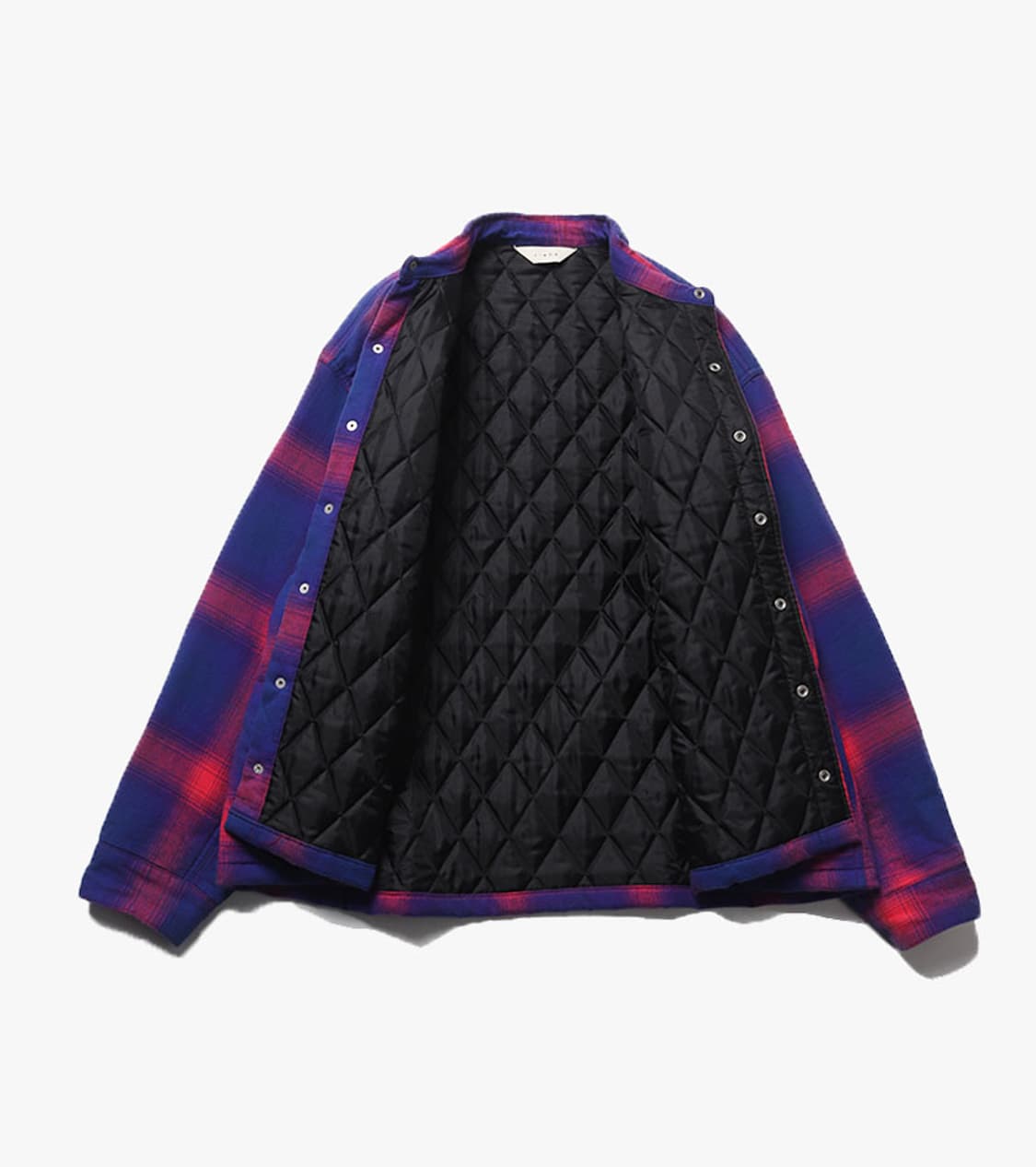 JIEDA - OMBRE CHECK PADDING SHIRT 상품이미지8