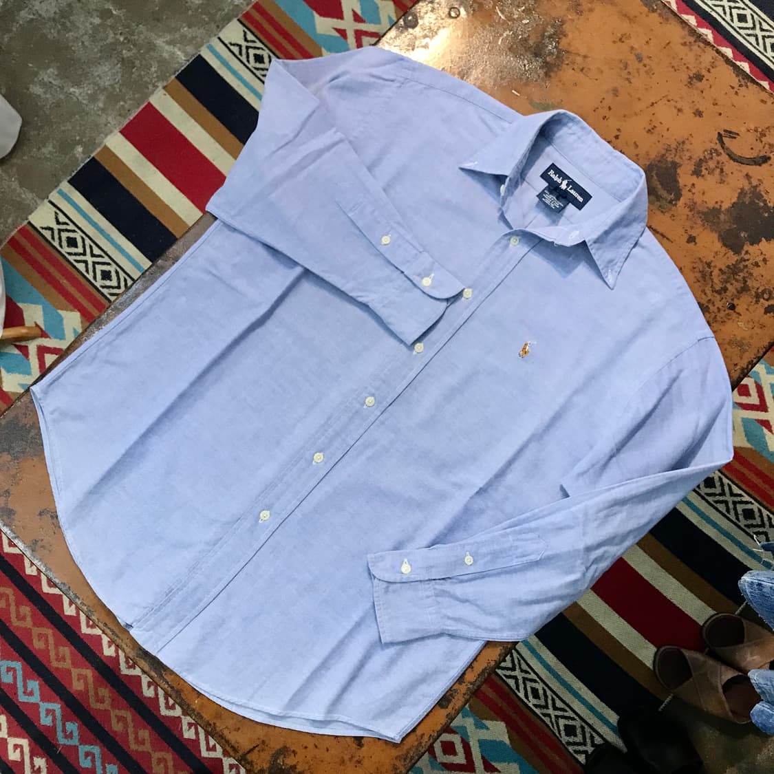 폴로랄프로렌 소라 옥스포드 셔츠 남성 102 105 여성 프리사이즈 상품이미지2