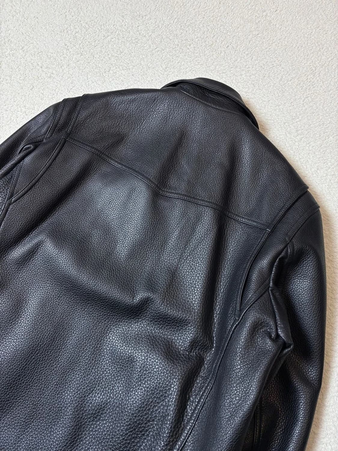 도프제이슨 DOFFJASON 카우하이드 싱글 레더 자켓 PN7728 상품이미지7