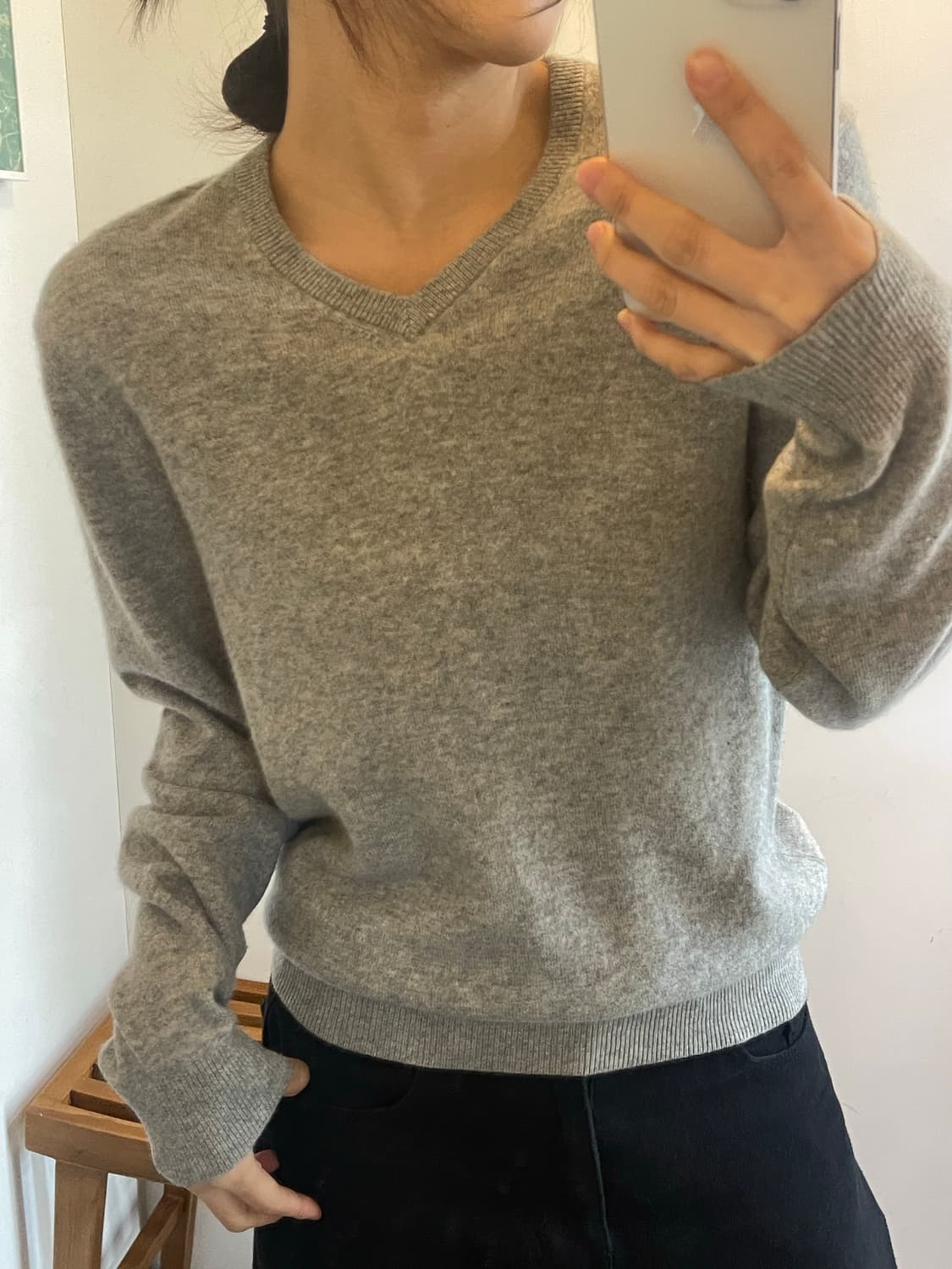 유니클로 캐시미어 니트  상품이미지3