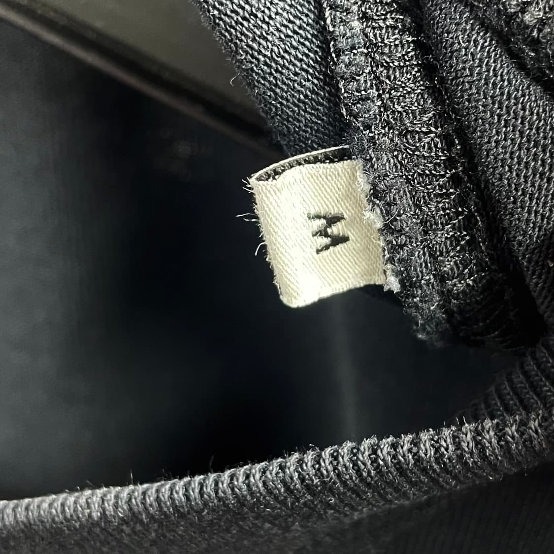 아미 Ami 빅 하트 패치 반팔 티셔츠 블랙 상품이미지6