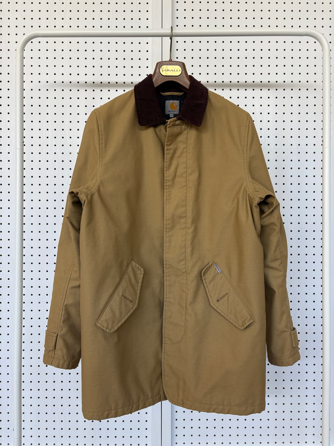 칼하트 해리스 트렌치 코트 M 베이지 상품이미지1