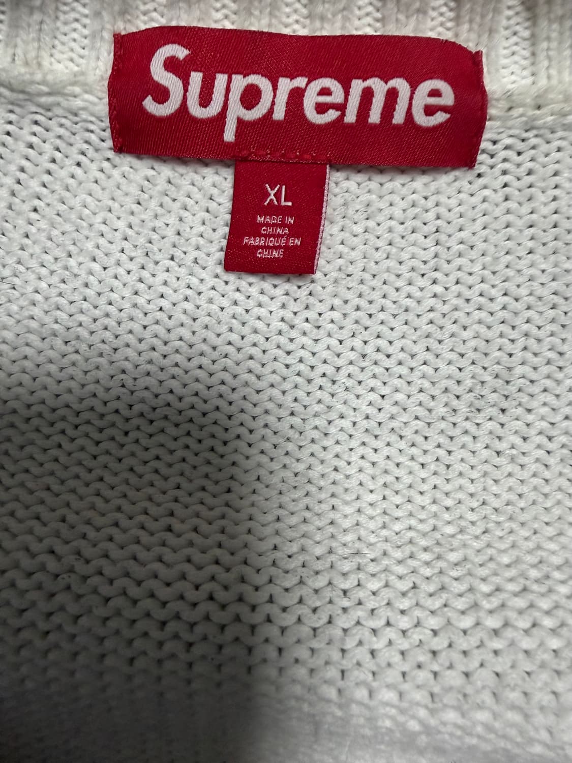 슈프림 x 데미안 허스트 스웨터 블랙 - 25SS XL 상품이미지2