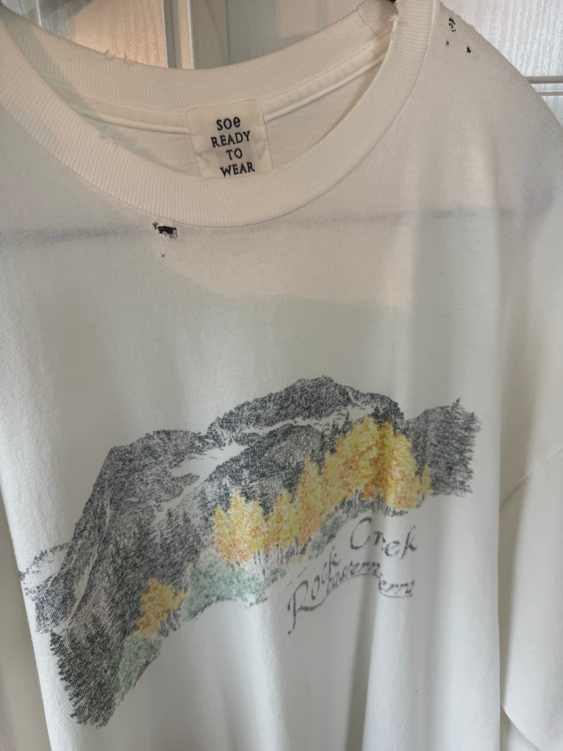 Regular LS T Shirts / White [3] 상품이미지4