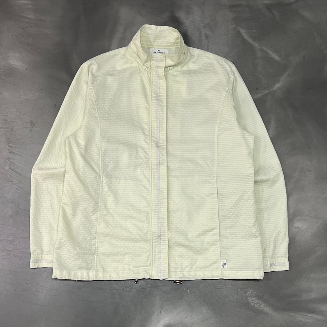  꾸레쥬 히든 집업 스윙 자켓 y15974 상품이미지1