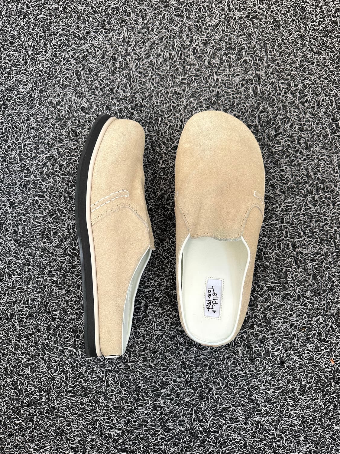 Tellidy Toe Prep 스웨이드 슬리퍼 상품이미지4