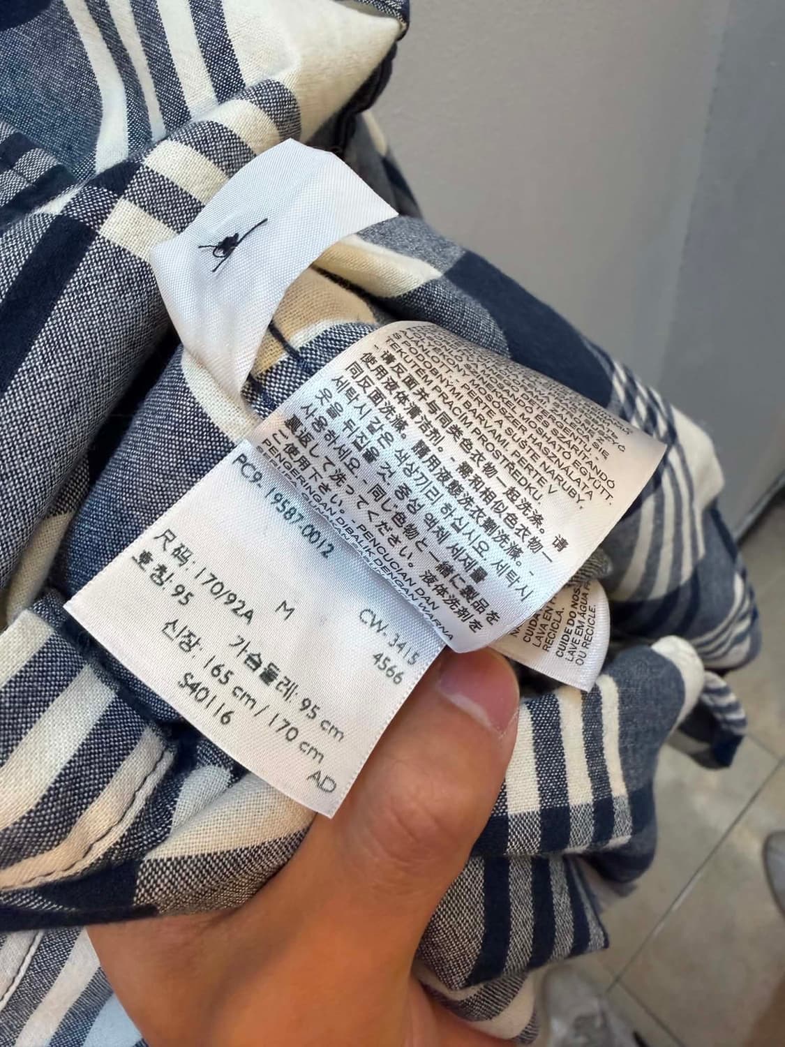 [M] Levis 리바이스 플란넬 체크 투포켓 셔츠 상품이미지4