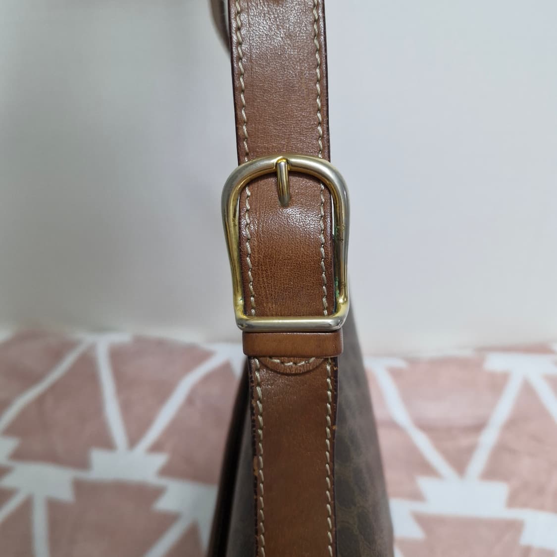 Celine 올드 셀린느 마카담 숄더백 정품 트리옹프 상품이미지7