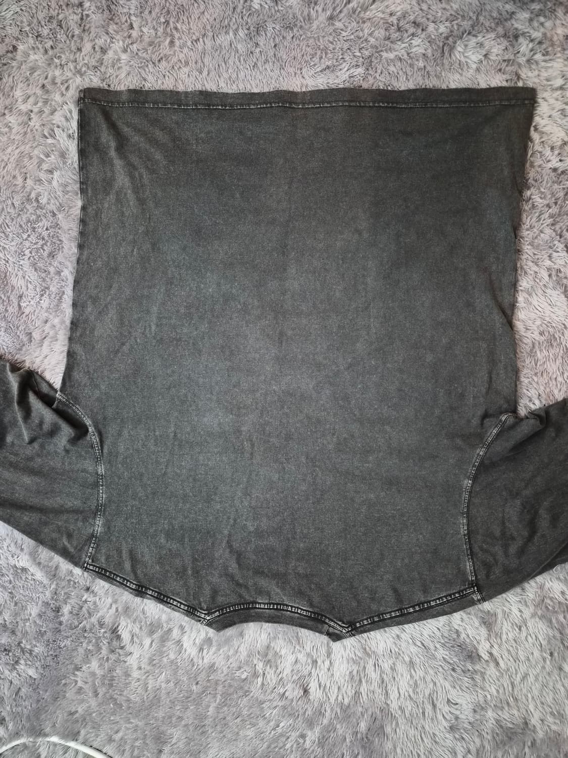 (XL-100) 남성 가먼트 다잉 바스켓볼 롱슬리브 긴팔 티셔츠 상품이미지2