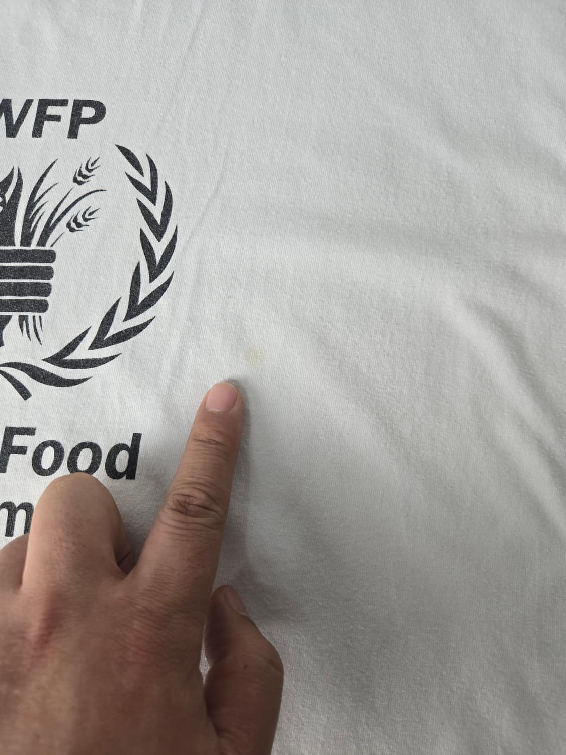 발렌시아가 WFP 반팔 티셔츠 화이트 상품이미지8